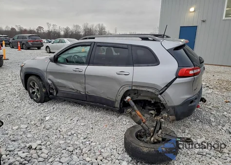 2015 Jeep Cherokee Trailhawk from USA, damaged, VIN 1C4PJMBS4FW778003